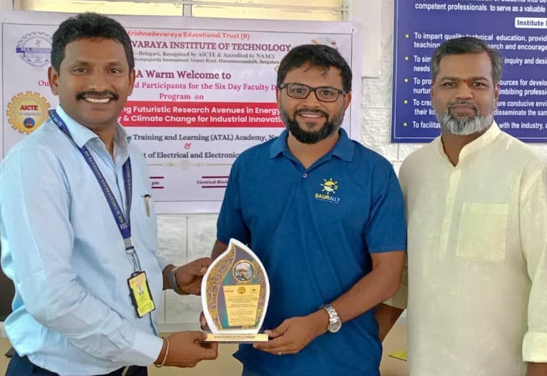 AICTE ATAL – PVSyst Solar Design training session for Engineering Faculty